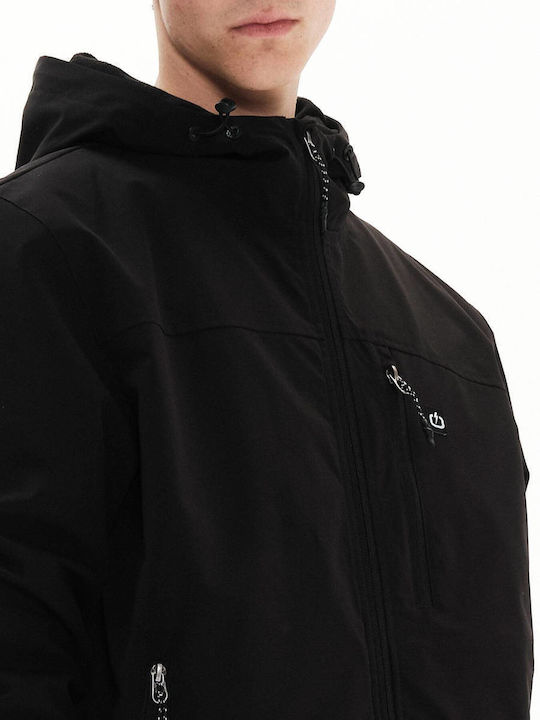 Jacket Bomber Waterproof Black