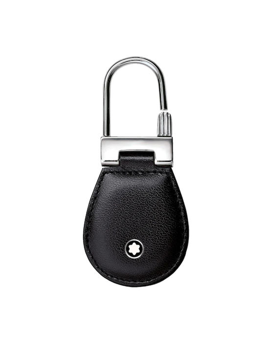 MontBlanc Leather Black Keychain