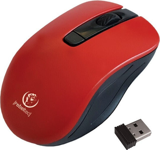 Rebeltec Star Kabellos Maus Rot