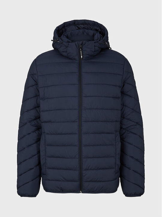 Χειμωνιάτικο Μπουφάν Puffer Navy Μπλε