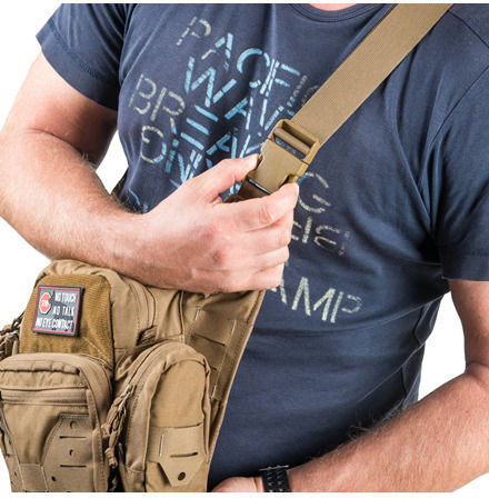 Helikon Tex Edc Side Bag Military Pouch Shoulderbags made of Cordura Gray 11lt