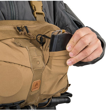 Helikon Tex Chest Pack Numbat Geantă Militară Pentru piept din Cordura Maro 5lt