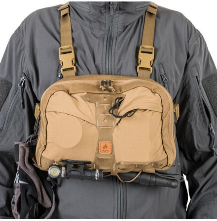 Helikon Tex Chest Pack Numbat Geantă Militară Pentru piept din Cordura Maro 5lt