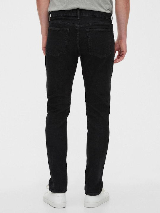 GAP Herren Jeanshose in Slim Fit Schwarz