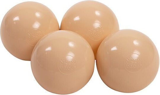 Meow Baby Playground Balls 7x7cm. Beige