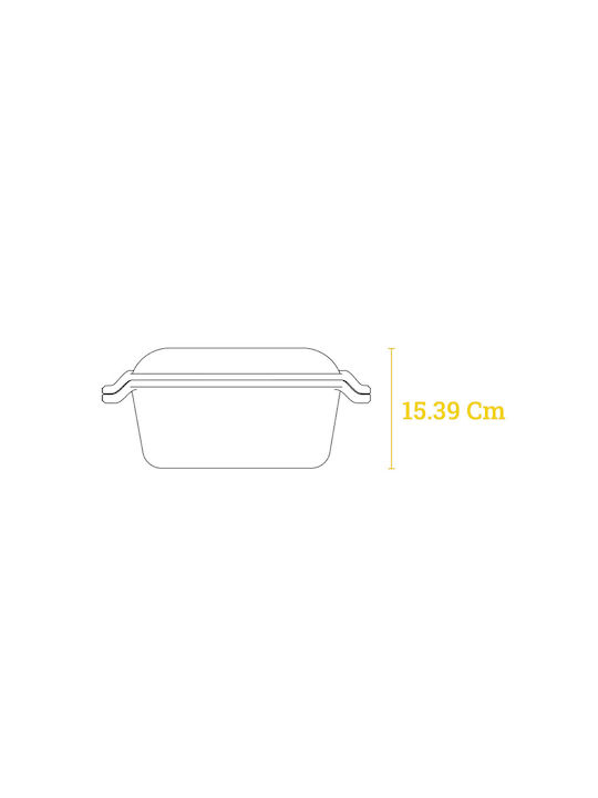 Lodge Chef Collection Dutch Oven Round Cast Iron 14.37x28.57cm 2pcs