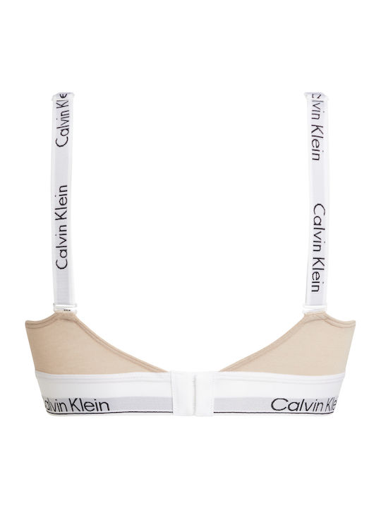 Calvin Klein Women's Bralette Bra Beige