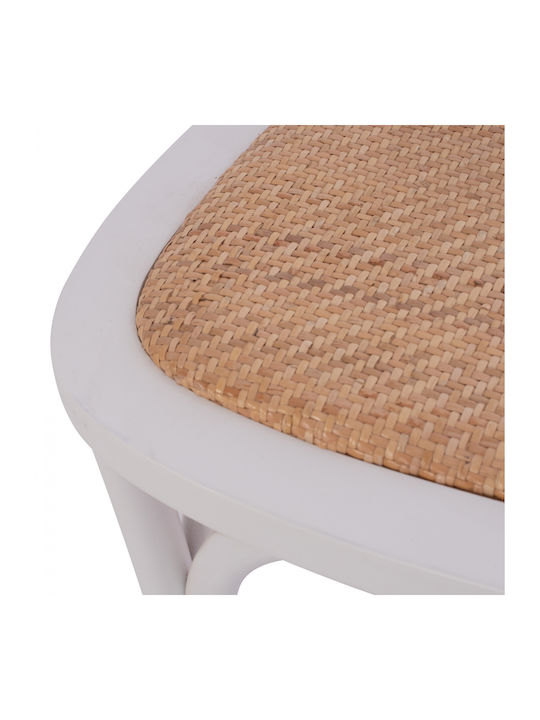 Owen Scaune Cafe Lemn Albe 1buc 45x55.5x90buc