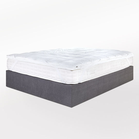 Hauz Ανώστρωμα Royal Μονό Polyester με Λάστιχα Εφαρμογής 100x200εκ.