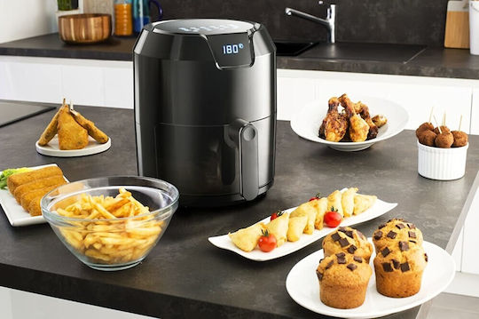 Moulinex Air Fryer 4.2lt Μαύρο EZ4018