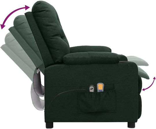 Relaxsessel Friseurwaschbecken Grün 78.5x93x96.5cm