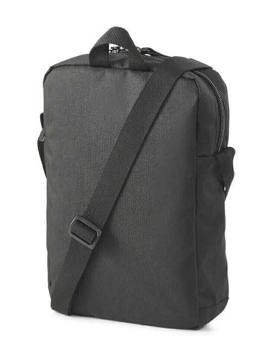 Portable Ανδρική Τσάντα Ώμου / Χιαστί Μαύρη