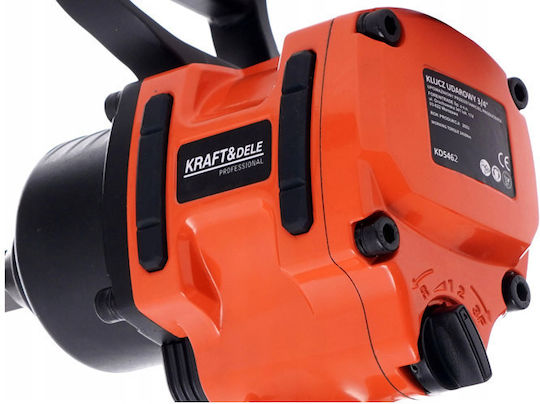 Kraft & Dele KD5462 Air Impact Wrench 1 Square Drive with Maximum Torque 249.83 kgm