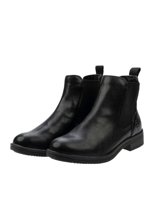 Leather Women's Chelsea Boots Black