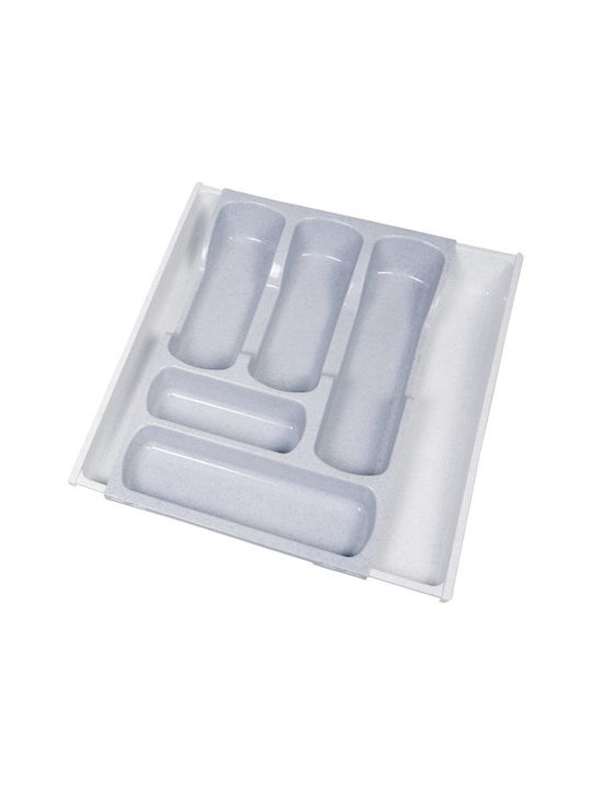 Curver LUN119 Divizoare de sertar Plastic în Gri Culori 42x30x6.4cm