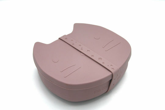 The Cotton Cloud Pippa the Cat Recipient pentru copii din plastic Roz