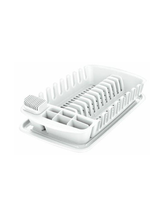 Tescoma Dish Drainer Plastic in White Color 50x30x12cm