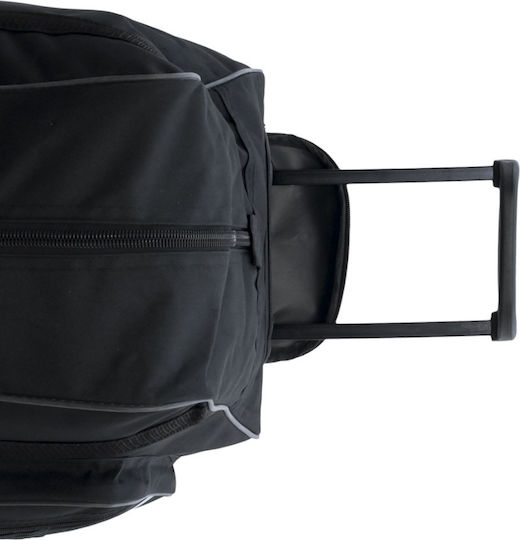 Ormi 007 Sack Voyage Black with Wheels Fabric L58xW30xH30cm
