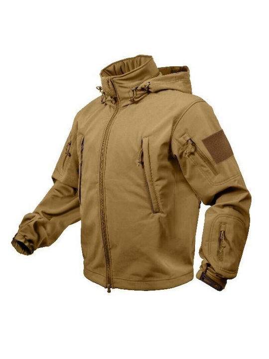 ROTHCO SPECIAL OPS SOFTSHELL JACKET COYOTE