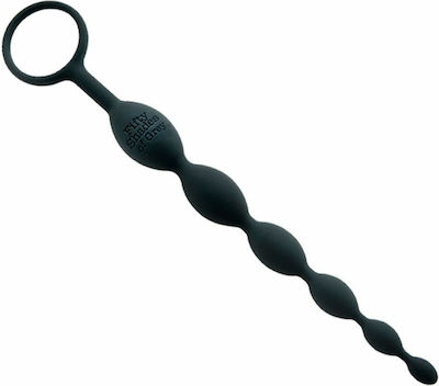 Fifty Shades of Grey Pleasure Intensified Anal Perlen Schwarz 25.4cm