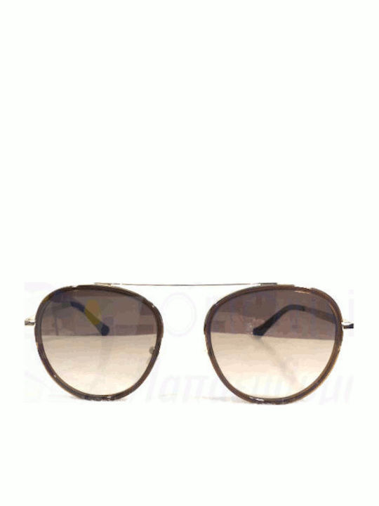 Rebecca Blu Sunglasses Brown with Mixed Frame & Brown Lens