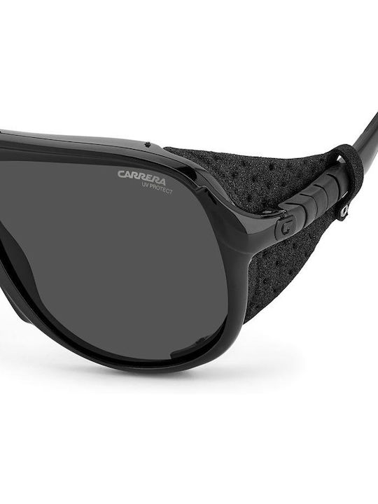 Carrera Hyperfit Ochelari De Soare Pentru Bărbați Cu Ramă Neagră Din Plastic Și Lentile Gri 21S 807/IR