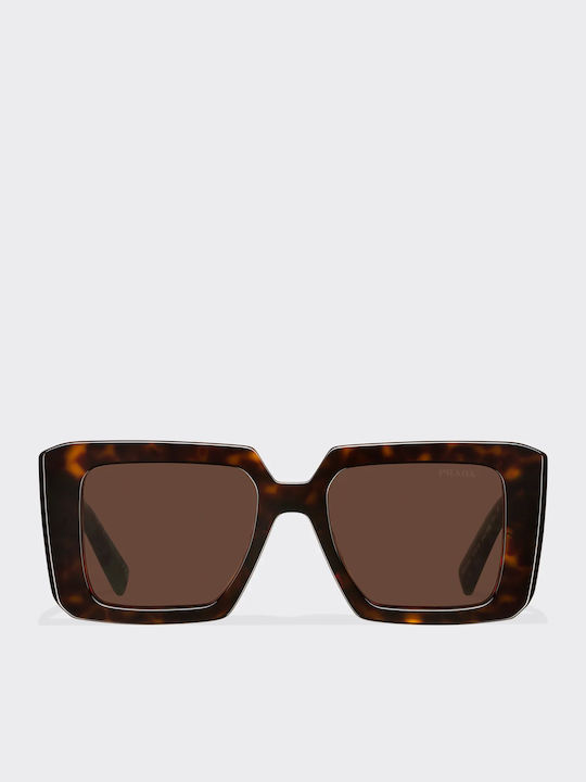 Prada Sonnenbrillen Braun mit Kunststoff Gestell