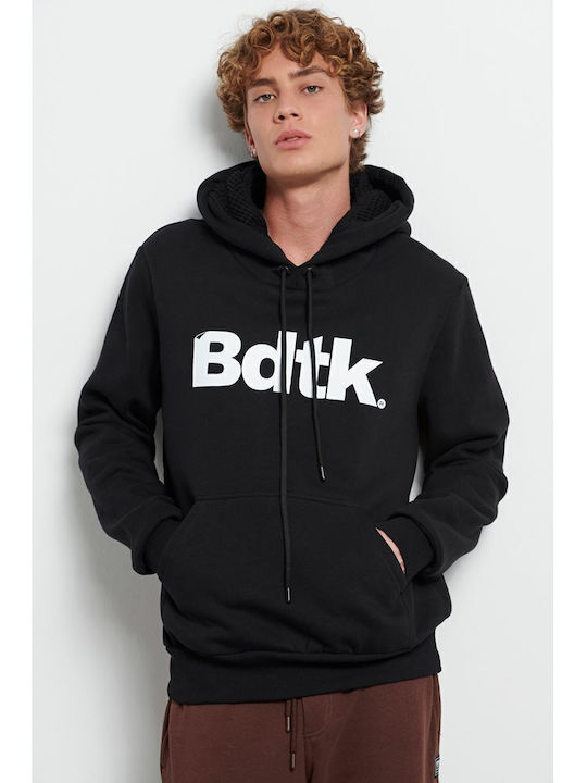 Sweatshirt Mit Kapuze Schwarz