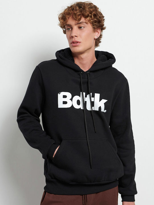 Sweatshirt Mit Kapuze Schwarz