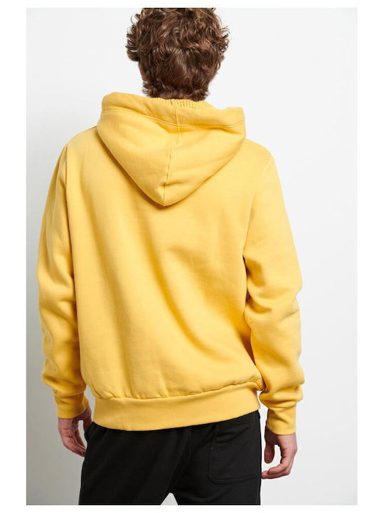 1222-950025 Sweatshirt with Hood Yellow