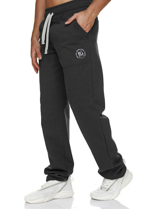 Sweatpants without Elastic Black