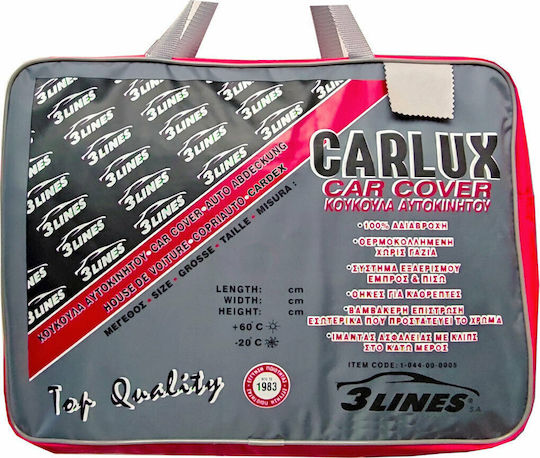 Carlux L2 Car Covers with Carrying Bag 488x185x150cm Waterproof for Sedan