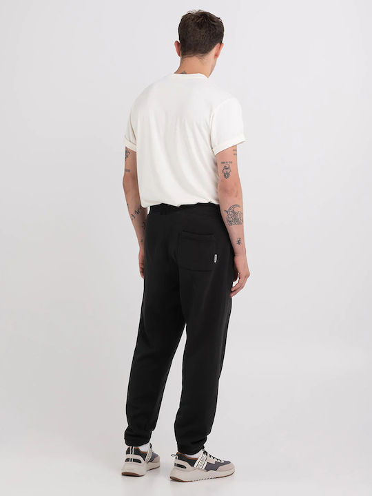 Agender Sweatpants with Elastic Black