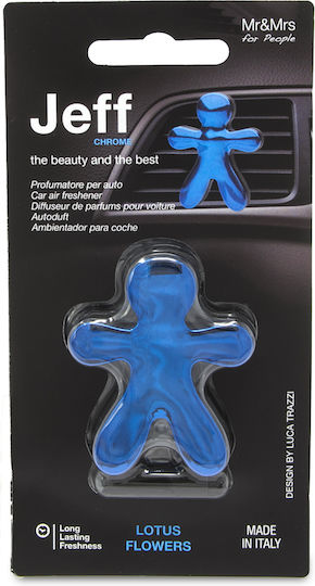 Mr & Mrs Fragrance Car Air Freshener Air Vent Jeff Lotus Flowers