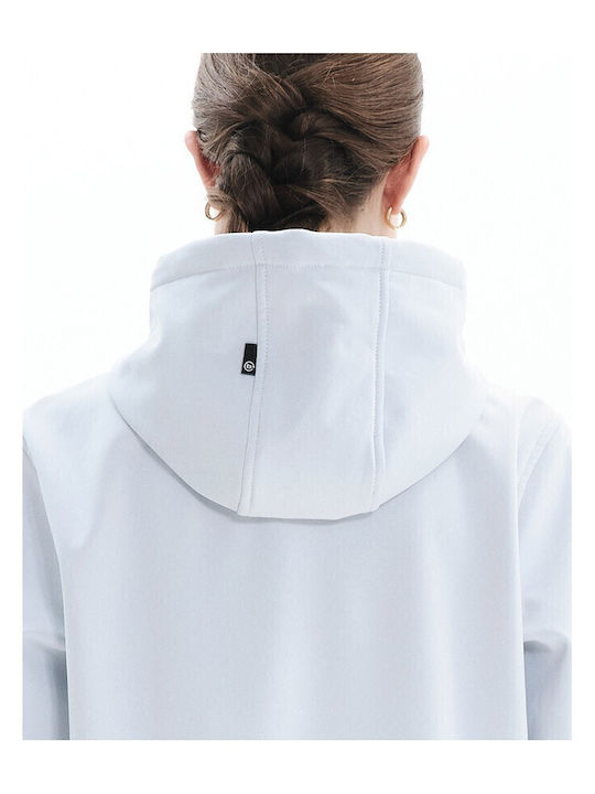 Damen Softshell Jacke Eisweiß