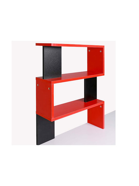 Schreibtisch Holz mit Bücherregal Mehrfarbig 120x60x148cm