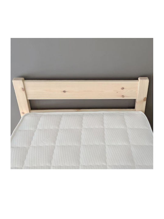 Νο2 Κρεβάτι Ημίδιπλο Ξύλινο για Στρώμα 120x190cm Επιλογές Χρώματος