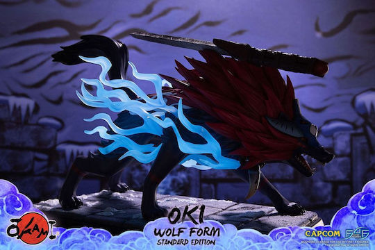 First 4 Figures Okami: Oki (Wolf Form) Φιγούρα 35εκ.