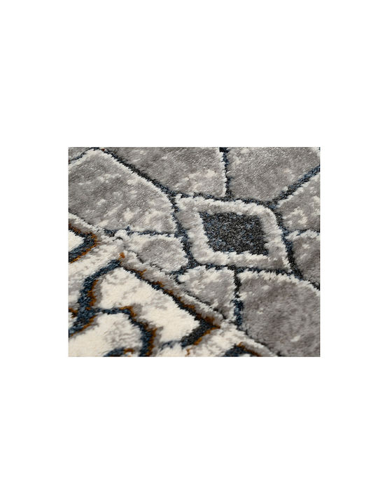 Beauty Home Spirit Art 9411 Χαλί Στρογγυλό Γκρι Φ160cm