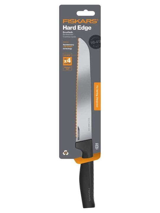 Fiskars Hard Edge Messer Brot aus Edelstahl 35.1cm 1054945 1Stück