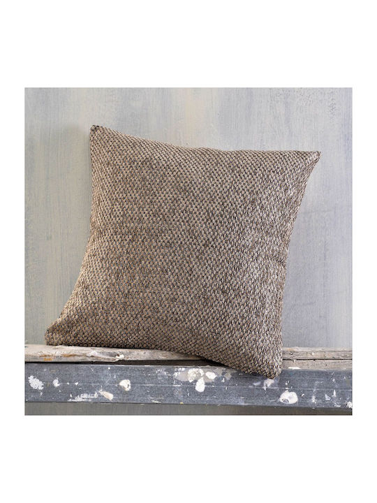 Rythmos Rowen Ριχτάρι Πολυθρόνας Δύο 'Οψεων Chenille 160x180εκ. Καφέ