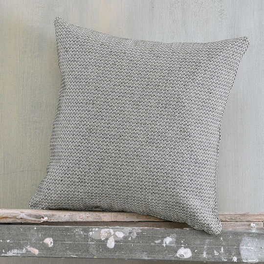 Rythmos Luna Four-Seater Sofa Throw 2 Sides Jacquard 180x330cm Dark Grey