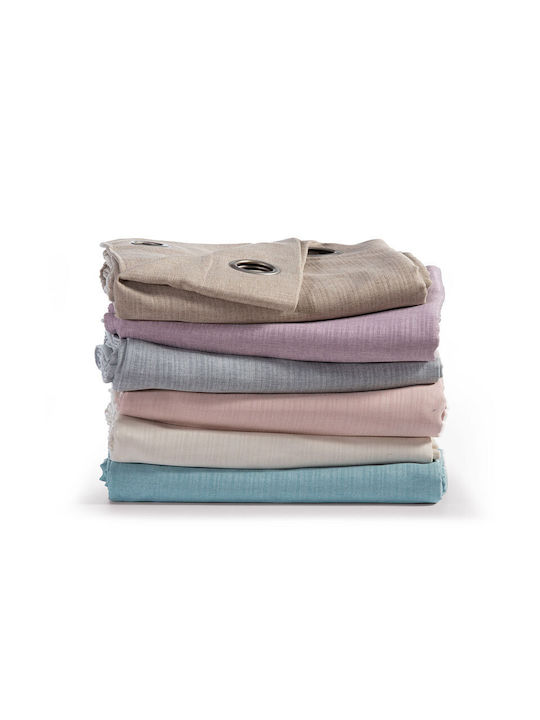Nef-Nef Homeware Curtain with Grommet Stellina Aqua 030867 140x265cm
