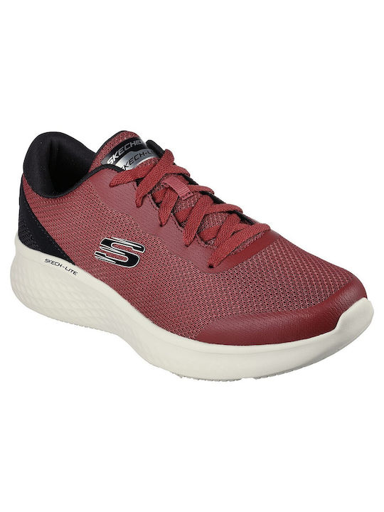 Skechers Skech Lite Pro Ανδρικά Sneakers Μπορντό