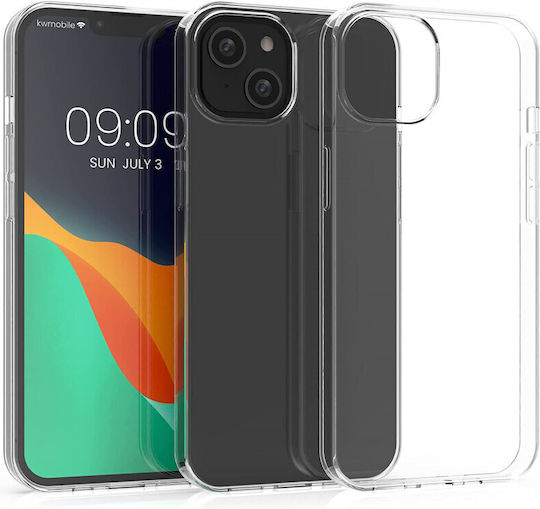KWmobile Back Cover Silicone Transparent (iPhone 14 Plus)