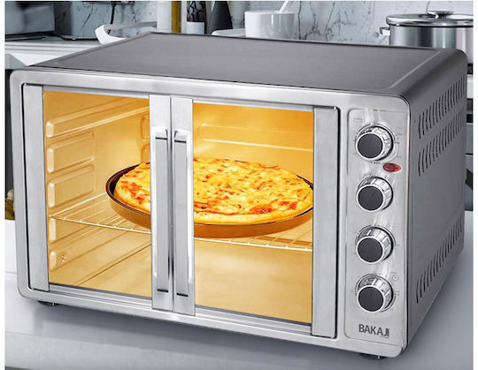 Bakaji Electric Oven 55lt No Burners Hot Air
