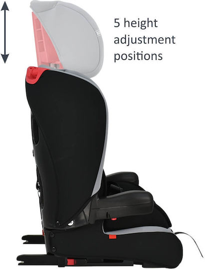 Bebe Stars Explorer Baby Car Seat with Isofix Grey 9-36 kg