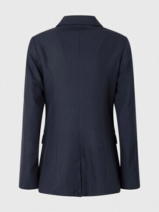 Pepe Jeans Amelia Γυναικείο Σακάκι Navy Μπλε