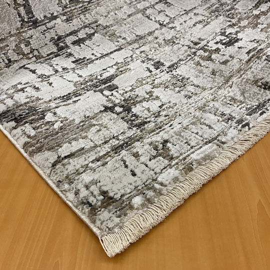 Koulis Carpets Perfect 2557A Σετ Μοντέρνα Χαλιά Κρεβατοκάμαρας Μπεζ 86-55-0065 2τμχ
