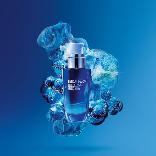 Biotherm Blue Retinol Resurface & Repair Anti-aging Serum Face with Retinol & Niacinamide for Firming 30ml
